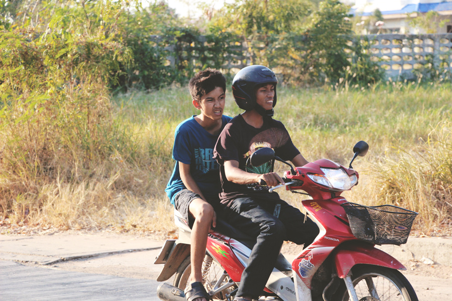 La Thaïlande... et ses scooters !
