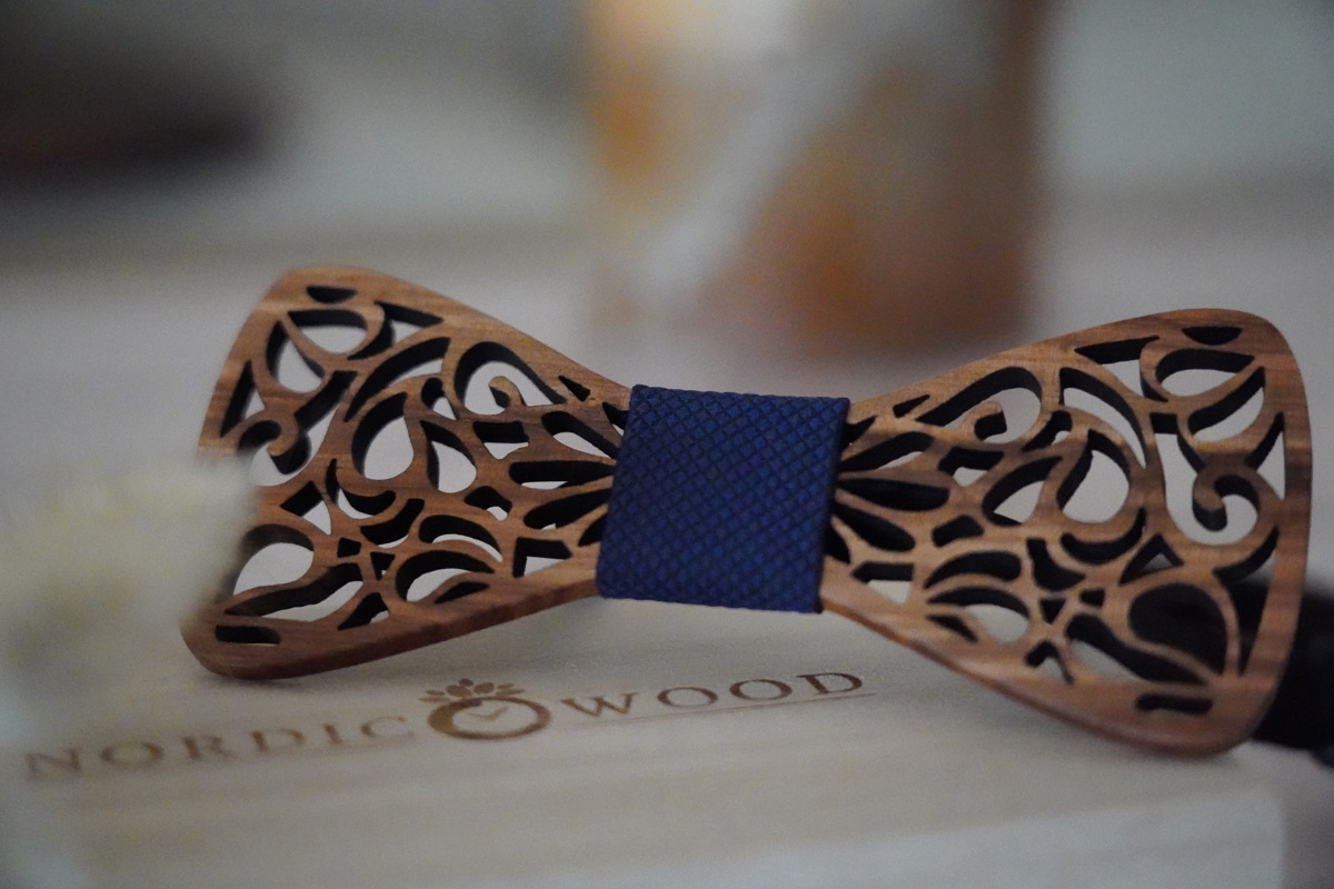 Montres en bois et nœuds papillons originaux signés Nordic Wood