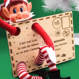 Boîte Aux Lettres Pour Lutins Farceurs - Déco De Noël Elf Post
